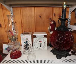 lot 0160 image: Shelf Lot #11 - Multiple items in one lot - Some Christmas - See Pic