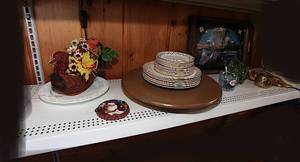 lot 0163 image: Shelf Lot #14 - Multiple items in one lot - Some Christmas - See Pic