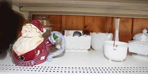 lot 0168 image: Shelf Lot #19 - Multiple items in one lot - Some Christmas - See Pic