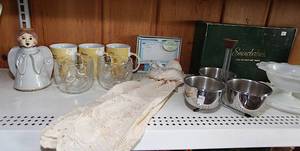 lot 0170 image: Shelf Lot #21 - Multiple items in one lot - Some Christmas - See Pic