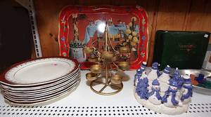 lot 0171 image: Shelf Lot #22 - Multiple items in one lot - Some Christmas - See Pic