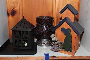 lot 0221 image: Shelf Lot #65 - Multiple items in one lot - Some Christmas - See Pic