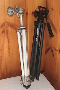 lot 0266 image: Pair of Camera Tripods