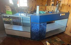 lot 0313 image: Set of Retail Display Counters - With LightDrawers - Great for any retail space