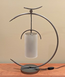 lot 11 image: LL - Ken and Julie Girardini Modern Table Lamp