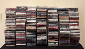 lot 166 image: LR - Large Collection of Over 150 Music CDs - Assorted Genres and Artists