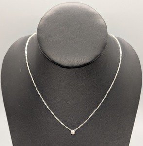 lot 176 image: K - Tiffany & Co Elsa Peretti Sterling Silver 16 Inch Necklace
