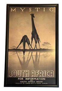 lot 89R image: DR - Framed Mystic South Africa Promotional Print