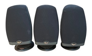 lot 100R image: DR - Set of 3 Klipsch RSX-5 Speakers