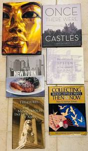 lot 80C image: LR - Collection of 7 Art, History, and Architecture Coffee Table Books