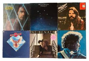 lot 182H image: MBR - Collection of 6 Classic Rock Vinyl Records