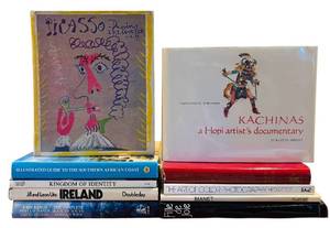 lot 244H image: LL - Collection of 8 Art, Travel, and Coffee Table Books