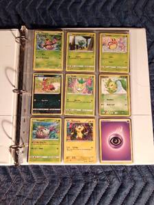 lot 27 image: Binder of 90 Pokmon trading cards