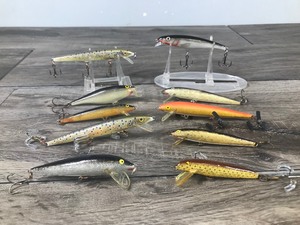 lot 221 image: Lot of 10 Rapala Fishing Lures