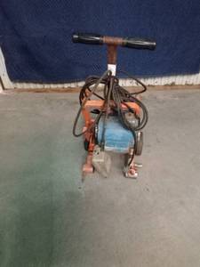lot 39 image: Electric Sewerooter Junior (sewer snake or drain auger)