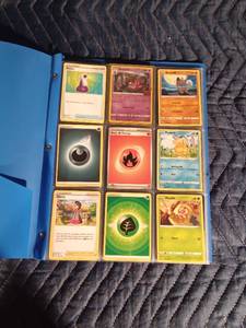 lot 31 image: Binder of 90 Pokmon trading cards