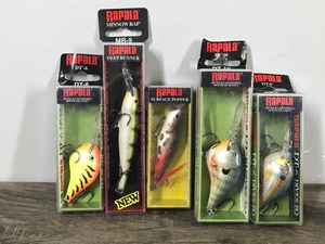 lot 269 image: 5 - Rapala Fishing Lures with Boxes - see description for more info