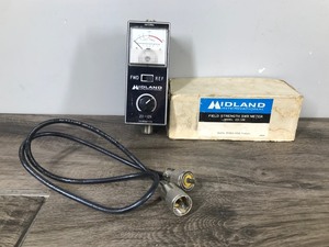 lot 274 image: Vintage Midland 23-126 FWDREF Field Strength SWR Meter Power meter for Antenna