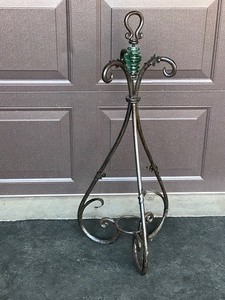 lot 15A image: Wrought Iron Ornate Stand