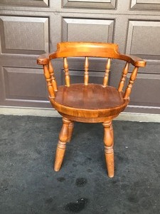 lot 9A image: Solid Wood Chair  - Smoke Free
