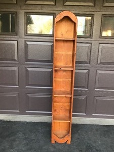 lot 6A image: Solid Wood Tall Shelf - Smoke Free