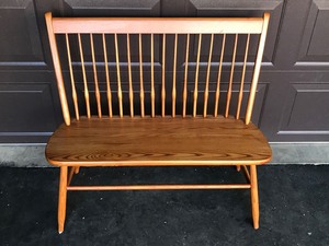 lot 2 image: Solid Wood Bench  - Smoke Free