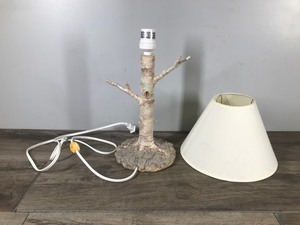 lot 314 image: Table Lamp Shaped Like a Tree