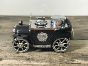 lot 375 image: Vintage Metal Car Cigarette and Lighter Holder with Lighter