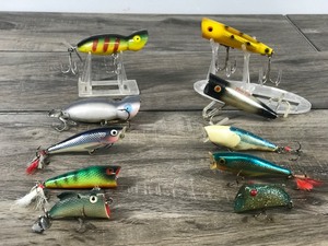 lot 396 image: Lot of 10 Fishing Lures - see description for more info