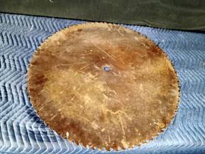 lot 114 image: Large vintage circular saw blade