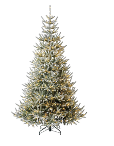 Member's Mark 7.5' Snowy Georgia Fir Christmas Tree (USED)