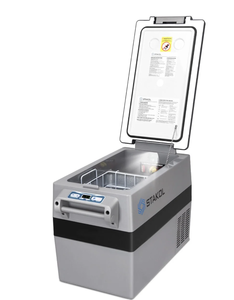 lot 91 image: Costway 44 Quarts Portable Electric Car Cooler RefrigeratorFreezer Compressor for RVs Camping