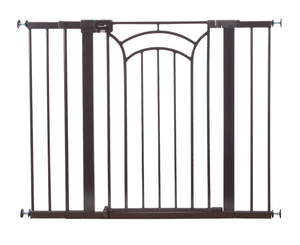 lot 113 image: Safety 1st Easy Install Tall & Wide Walk-Through Baby Gate 29-47