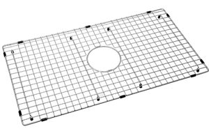 lot 361 image: Serene Valley Sink Bottom Grid 27-916 X 14-716, Centered Drain with Corner Radius 38, Sink Protector SVH2815C