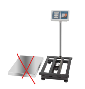 lot 368 image: HopeHope 300KG661lbs Weight Electronic Platform Scale,Stainless Steel High-Definition LCD Display,Digital Floor Heavy Duty Folding Scales,Perfect for Luggage Package Price Computing Postal Shipping Mailing (Missing Stainless Steel Platform)