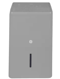 lot 46 image: GE 50-Pint Dehumidifier with Built-in Pump for Basement, Garage or Wet Rooms up to 4500 sq. ft. in Grey, ENERGY STAR