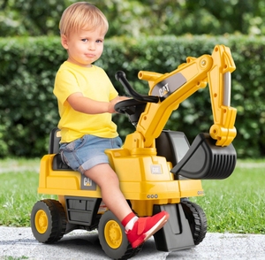lot 85 image: Kids Rid-On Digger with Rotatable Digging Bucket