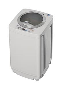 lot 402 image: GOLDEN 7.7 LB3.5 KG Portable Washer Top-load - White Width 16.88 Depth 17.04 Height 29.4