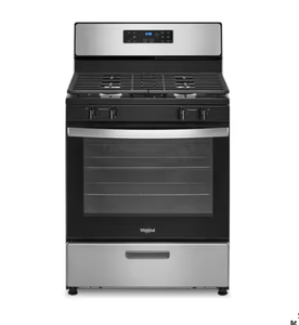 lot 164 image: Whirlpool 5.1 Cu. Ft. Freestanding Gas Range with Broiler Drawer