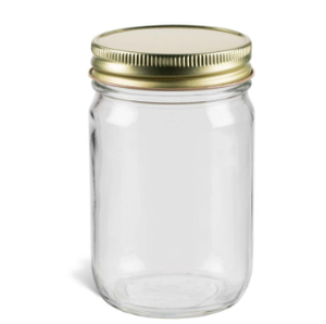 lot 184 image: LOT OF 10  12 pack 500ML Standard Mouth Mason Jars (120 JARS TOTAL)