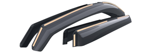 lot 235 image: Goodyear Shatterproof in-Channel Window Deflectors for Jeep Compass 2017-2025, Rain Guards, Window Visors for Cars, Vent Deflector, Car Accessories, 4 pcs - GY003470