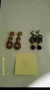 lot 50 image: 60 Assorted Earrings New Fashion Jewelry Lot