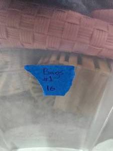 lot 107 image: A tote of 16 assorted NWT Handbags Purses