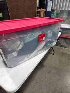 lot 99 image: Clothing Activewear Tote Lot #2  NWT Nike, Adidas, Under Armour. 50 Gal Tote 110 Pieces