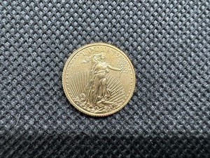 lot 2 image: 2015  BU $5.00 Gold Eagle (110 Ounce) of .999 Gold