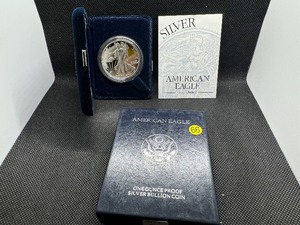 lot 66 image: 1997 Proof American Silver Eagle in Original Mint Box with COA