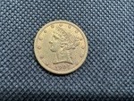 1901Liberty Head $5.00 Gold Coin 0.2419 Oz. of Gold