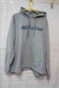 lot 111 image: Womens Ski-Doo Signature Pullover Hoodie (Heather Grey)
