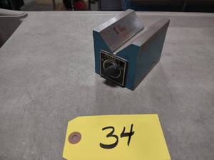 lot 34 image: Phase II Magnetic V-Block...