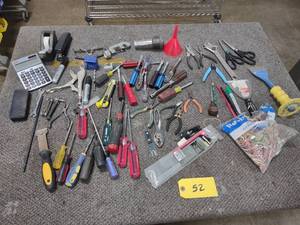 lot 52 image: Assorted Tools...